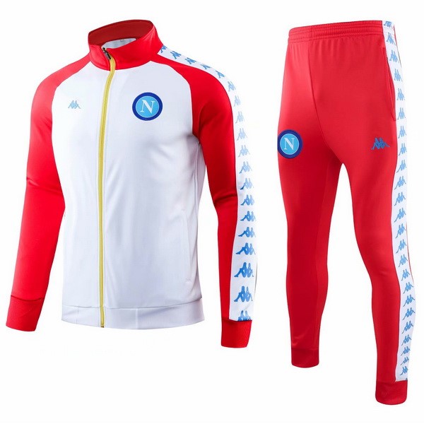 Chandal Del Napoli 2019-2020 Blanco Rojo